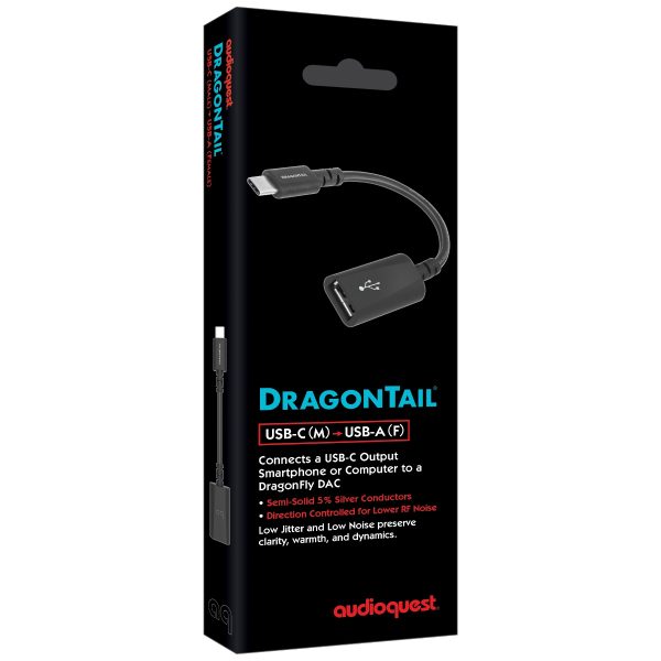 AudioQuest DragonTail USB A to C Adaptor