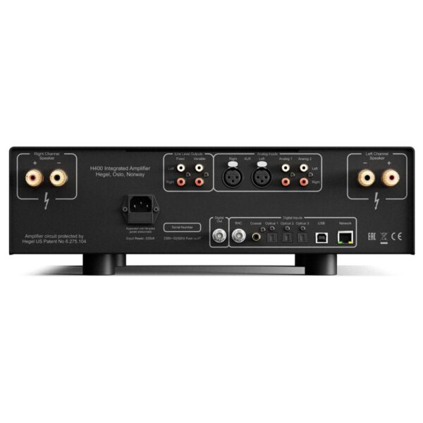 HEGEL H400 Streaming Versterker - Afbeelding 4