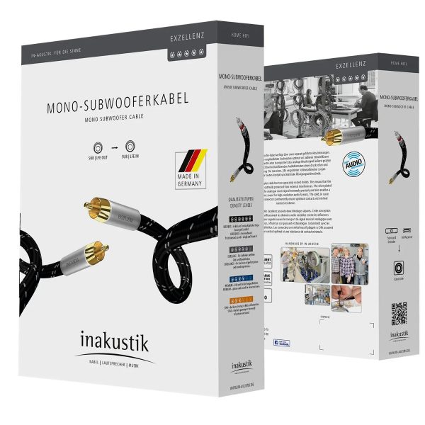 In-akustik sub mono Exzellenz kabel - Afbeelding 2