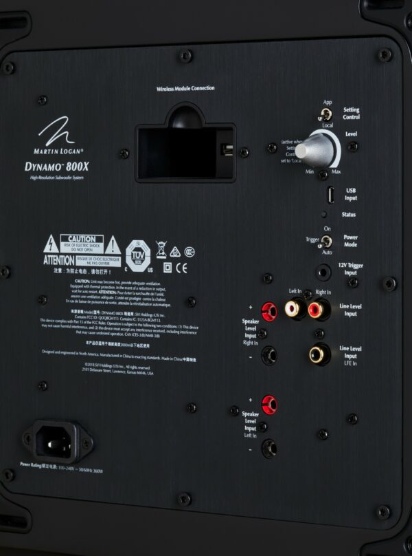 Martin Logan Dynamo 800X Subwoofer - Afbeelding 3