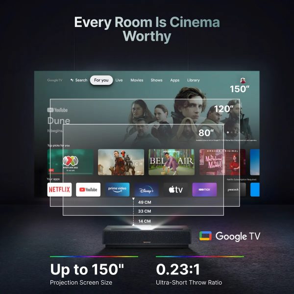 Formovie Cinema Edge UST 4K projector - Afbeelding 9